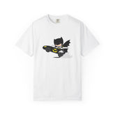 DC Batman Cute Chibi Batmobile Graphic Print Cotton T-Shirt T-Shirt - The Eezee Shop