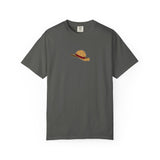 One Piece Luffy Straw Hat T-Shirt, Unisex Garment-Dyed Cotton Tee with Minimalist Chest Print T-Shirt - The Eezee Shop