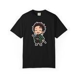 Tanjiro Chibi T-Shirt Cute Demon Slayer Anime Tee T-Shirt - The Eezee Shop