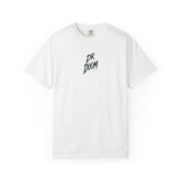 Marvel Doctor Doom Green Brushstroke Lettering Graphic Cotton T-Shirt T-Shirt - The Eezee Shop