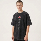 Akatsuki Naruto Oversized Retro Anime Graphic Men Tees Clothing Anime Tshirts - The Eezee Shop
