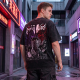 Naruto Oversized Retro Anime Men Tees Clothing Anime Tshirts - The Eezee Shop