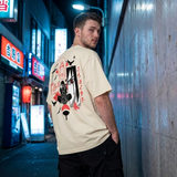 Naruto Animation Derivatives Men Summer Fashion Oversized Streetwear