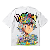 Pokémon Animation Derivatives Ash Ketchum Pikachu Printing T-shirt Anime Tshirts - The Eezee Shop