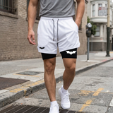 Men's Batman Performance Shorts 2-in-1 Quick Dry