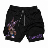 Beerus Dragon Ball Gym Shorts God of Destruction Anime Streetwear Print Performance shorts - The Eezee Shop