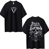 Black Clover T-shirt Men's Casual Round Neck T-shirt Anime Tshirts - The Eezee Shop