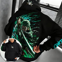 One Piece Roronoa Zoro Autumn Winter Hoodie Hoodies Series - The Eezee Shop
