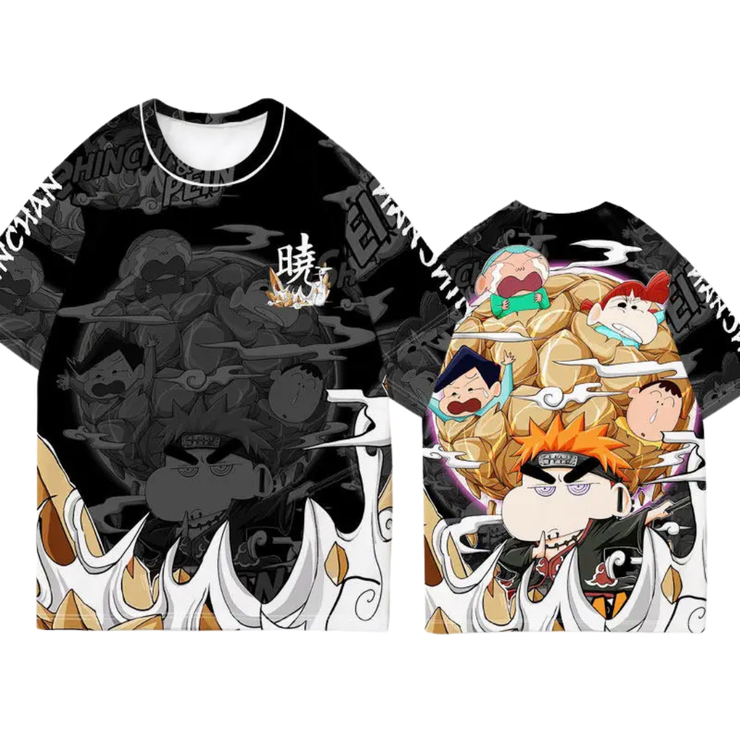 Bandai Shin Chan Anime T-Shirt Anime Tshirts - The Eezee Shop