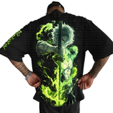 Demon Slayer Theater Edition Infinite City Edition Surrounding T-shirts Anime Tshirts - The Eezee Shop