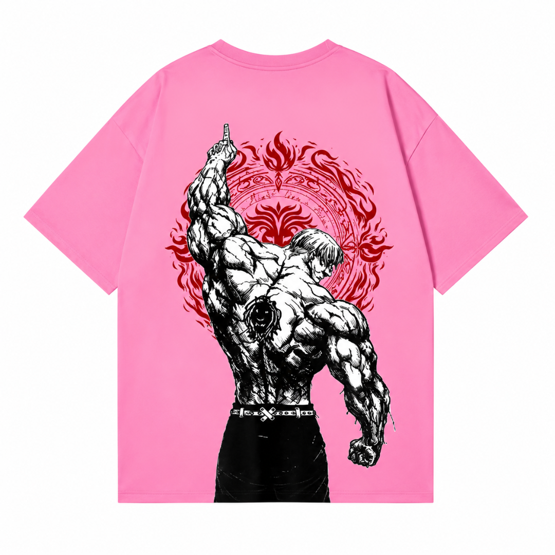 Escanor Lion's Seven Deadly Sins T-Shirt Streetwear Tee Anime Tshirts - The Eezee Shop