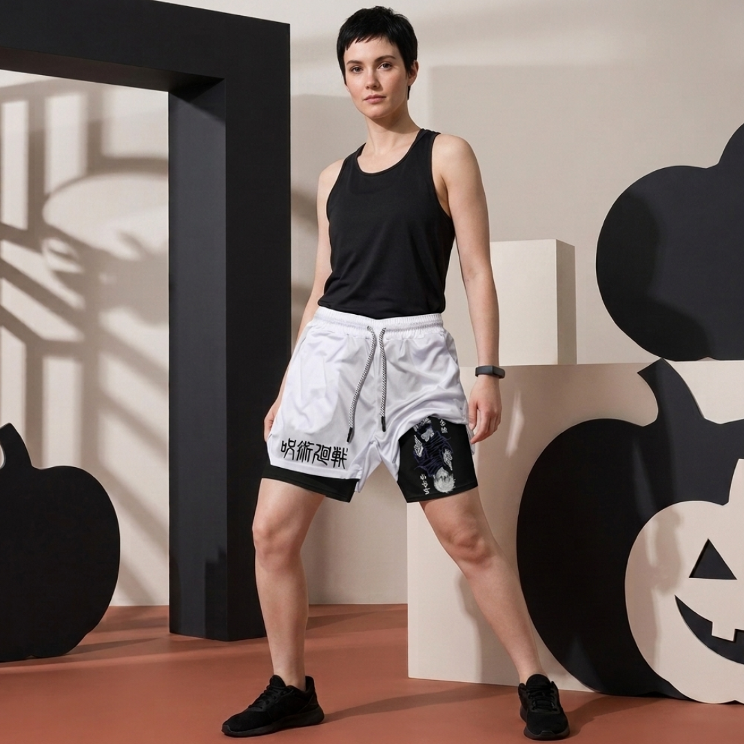 Jujutsu Kaisen Men's Compression Shorts Performance shorts - The Eezee Shop