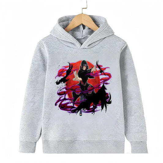 Naruto Itachi Uchiha Kids Hoodie Hoodies Series - The Eezee Shop