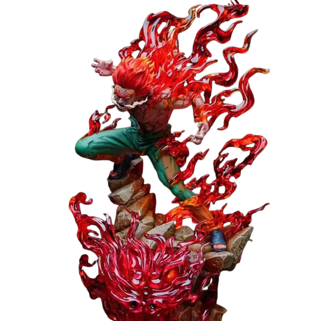 Naruto Shippuden Might Guy Action Figure 26cm Shinobi Collectible Statue Anime Figure - The Eezee Shop