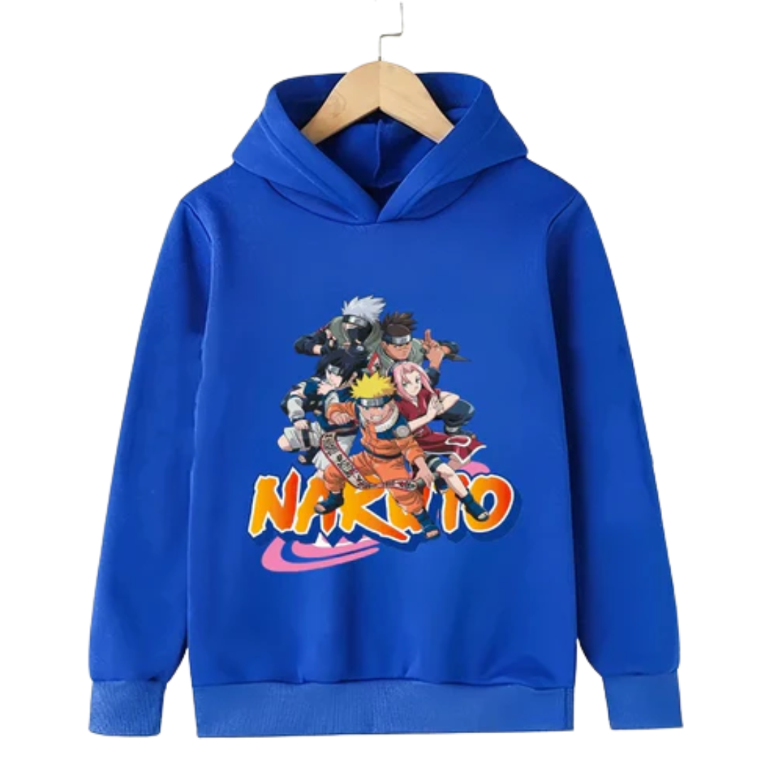 Naruto Kids Hoodie Team 7 Anime Sweatshirt Hoodie - The Eezee Shop