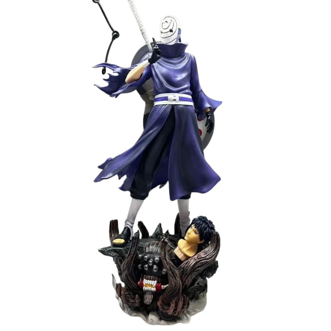 Naruto Shippuden Uchiha Dual Action Figure Giant Wave Anime Collectible Statue Anime Figure - The Eezee Shop