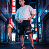 Attack on Titan 2-in-1 Gym Shorts Running Wear performance shorts - The Eezee Shop