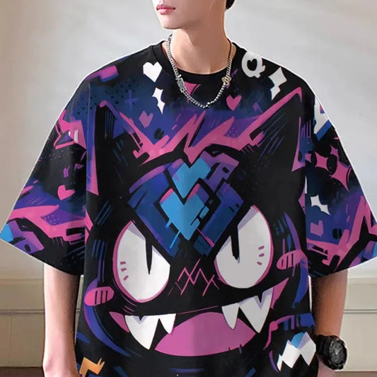 Pikachu 3D Anime Fashion T-Shirt Anime Tshirts - The Eezee Shop