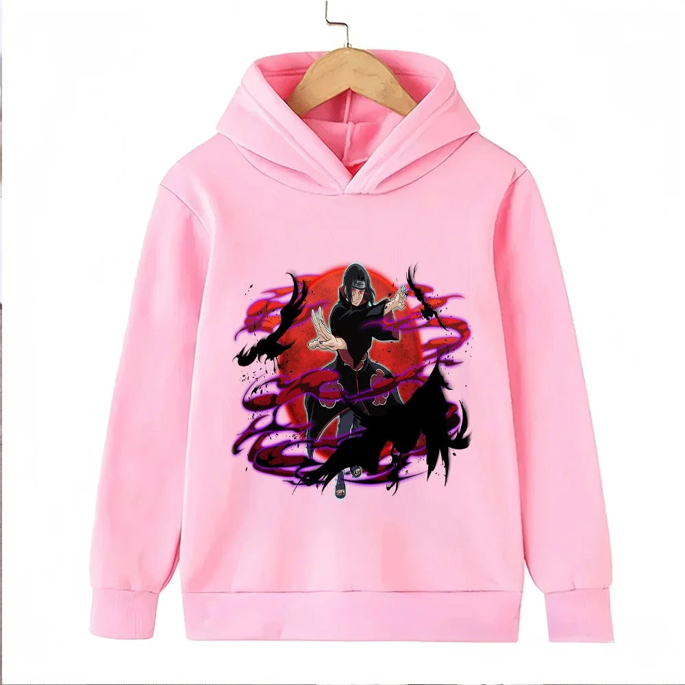 Naruto Itachi Uchiha Kids Hoodie Hoodies Series - The Eezee Shop