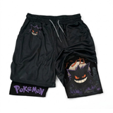 Pokémon Japanese Anime Peripheral Double-layer Shorts Performance shorts - The Eezee Shop