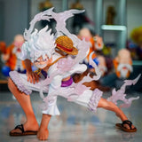 Monkey D. Luffy Statue | One Piece White or Red Display Figure Collectible Figures - The Eezee Shop
