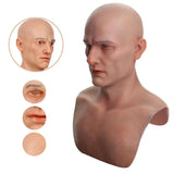 Realistic Silicone Young Man Mask | Full Head Disguise Mask Halloween Masks - The Eezee Shop