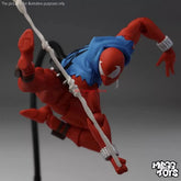 Scarlet Spider Battle-Damaged Figure | Fabric Costume 1/12 Collectible Figures - The Eezee Shop