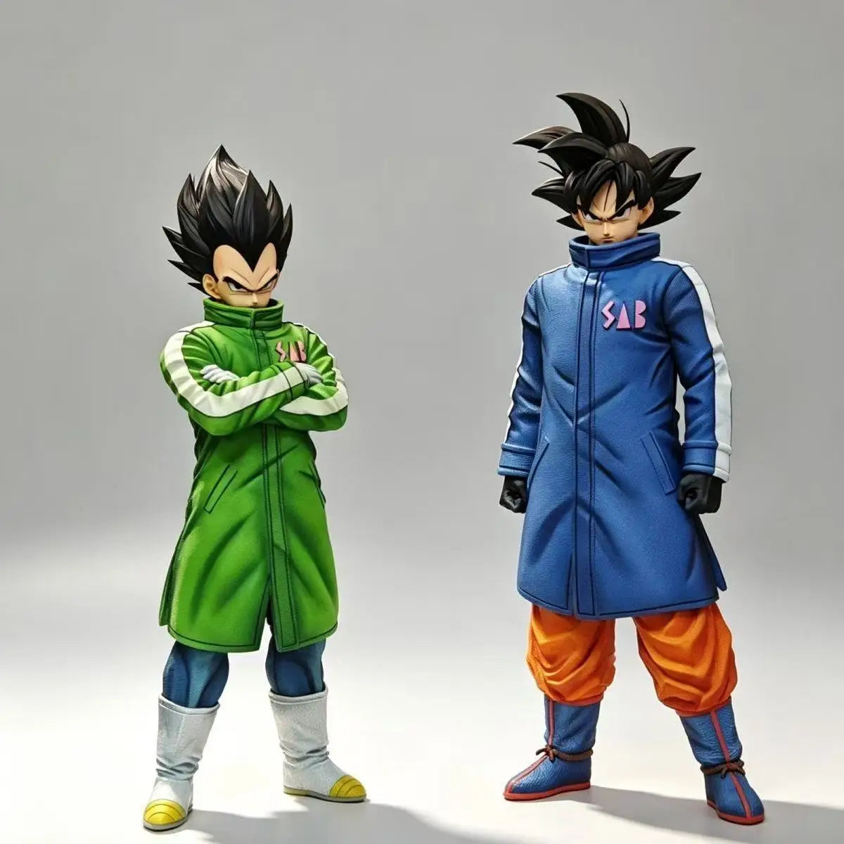 Goku & Vegeta Snowsuit Figure | Dragon Ball Z PVC Collectible Collectible Figures - The Eezee Shop