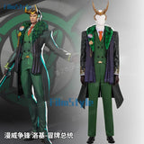 Loki Battle Suit Cosplay Costume | Men's Marvel Rivals Outfit Cosplay Costumes - The Eezee Shop