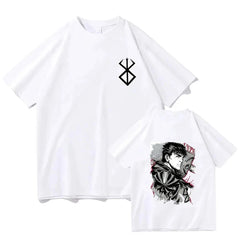 Berserk T Shirts Guts Funny T Shirt Men Women Cool Manga Graphic T-Shirt | Japanese Anime Women Men Cotton Manga Hip Hop Tops Tees Anime Tshirts - The Eezee Shop