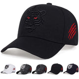 Tiger Embroidered Baseball Cap | Unisex Adjustable Casual Hat Hats & Beanies - The Eezee Shop