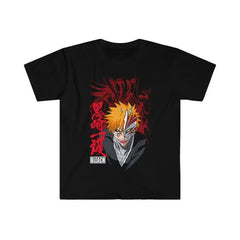 Trend Summer 2026 Cosplay Anime Bleach Ichigo Kurosaki Manga Strip Anime Unisex T-shirt Anime Tshirts - The Eezee Shop