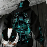Muichiro Tokito Zip-Up Hoodie | Demon Slayer Anime Jacket Hoodies & Sweatshirts - The Eezee Shop