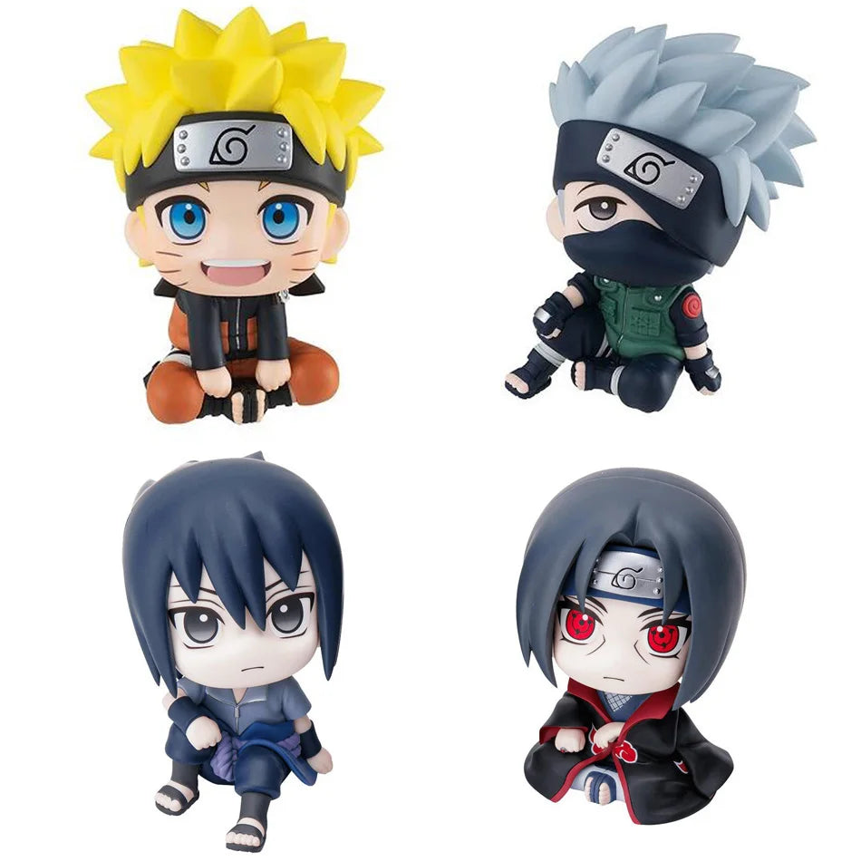 Naruto Anime Figure Uzumaki Naruto, Kakashi, Sasuke & Itachi Uchiha Collectible Set | TheEezeeShop Anime Figure - The Eezee Shop