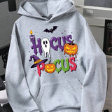 Vintage Hocus Pocus Ghost Pumpkin Hoodie | Women's Witchy Sweatshirt Hoodies & Sweatshirts - The Eezee Shop