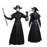 Plague Doctor Costume | Medieval Hooded Robe with Mask & Hat Halloween Costumes - The Eezee Shop