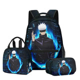 Jujutsu Kaisen Backpack 3-Piece Set | Bag, Pencil Case & Handbag Backpacks - The Eezee Shop