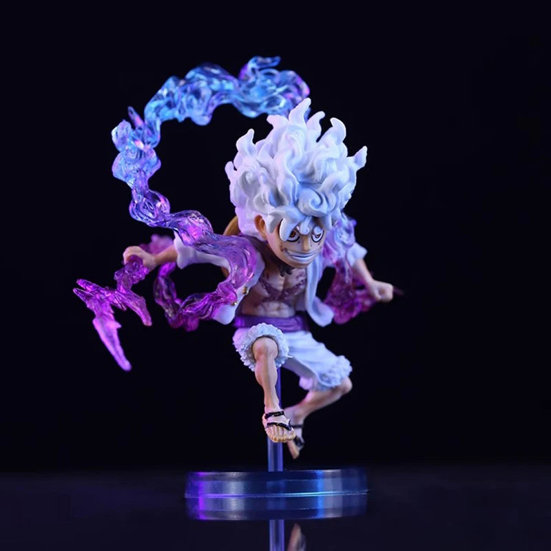 Bandai One Piece Luffy Gear 5 Sun God Nika 10cm Mini Action Figure Collectible Anime Statue Anime Figure - The Eezee Shop
