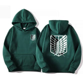 Attack on Titan Hoodie | Hip Hop Casual Pullover Sweatshirt Hoodies & Sweatshirts - The Eezee Shop