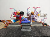 Monkey D. Luffy Statue | One Piece White or Red Display Figure Collectible Figures - The Eezee Shop