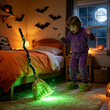 90cm Animated Dancing Witch Broom | Outdoor Halloween Decoration Outdoor Halloween Decorations - The Eezee Shop