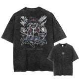 Demon Slayer Vintage T Shirts Man Anime Print Anime Tshirts - The Eezee Shop