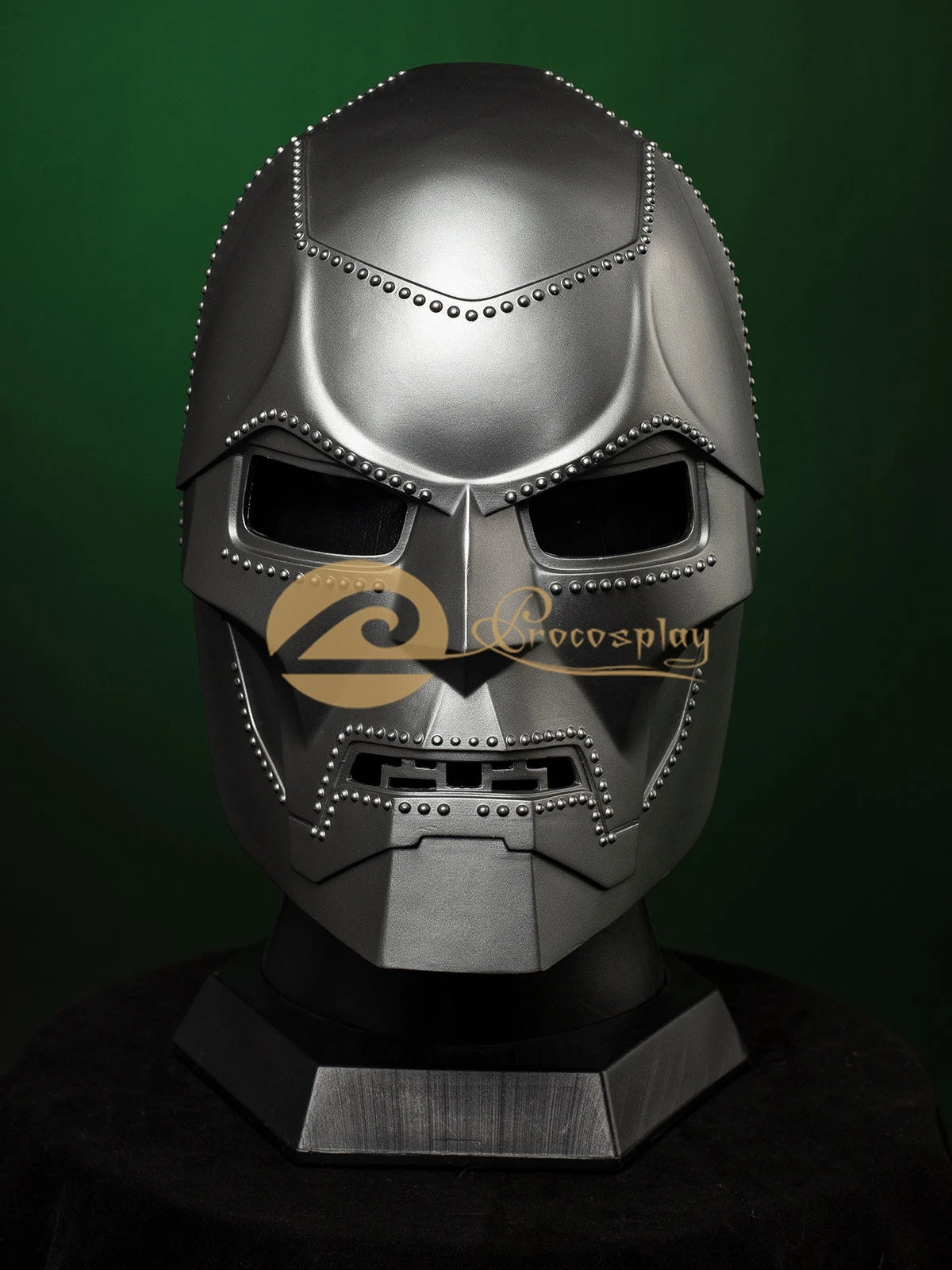 Doctor Doom Resin Cosplay Mask | Dark Grey Wearable Villain Mask Cosplay Masks & Helmets - The Eezee Shop