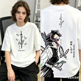 Demon Slayer Printed T-Shirt | Parent-Child Cotton Anime Tee Graphic Tees - The Eezee Shop