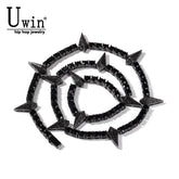 Black Panther Tennis Chain Necklace | Iced Out 5mm CZ Chain Jewelry - The Eezee Shop