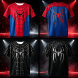 Spider-Man Quick-Dry T-Shirt | Unisex Superhero Summer Tee Graphic Tees - The Eezee Shop
