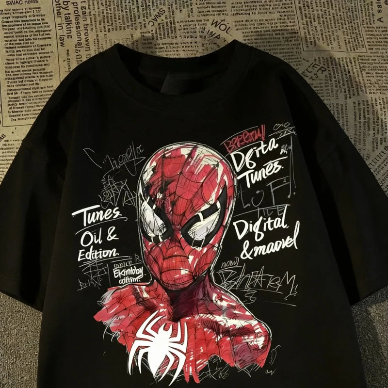 2026 New Fun Classic Character Printed Fashion Summer T-shirts Men Other - The Eezee Shop