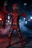 Deadpool Cosplay Bodysuit & Sword Set | Halloween Jumpsuit Cosplay Costumes - The Eezee Shop