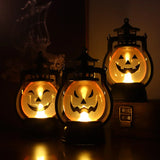 Handheld LED Pumpkin Lantern | Decorative Halloween Lamp Lamps & Night Lights - The Eezee Shop
