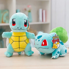 Pokemon Plush Toys – Pikachu, Charmander, Squirtle, Bulbasaur, Lucario, Gengar & Eevee Evolution (Umbreon) Stuffed Dolls Gift